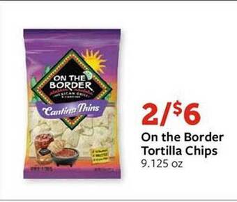 Fareway On the border tortilla chips offer
