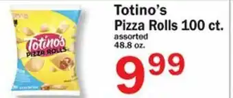 Food Bazaar Totino's Pizza Rolls 48.8 oz offer