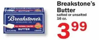 Food Bazaar Breakstone's Butter 16 oz offer