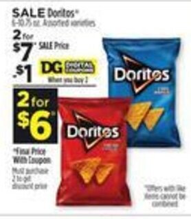 Dollar General Doritos offer