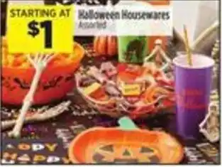 Dollar General Halloween Housewares Assorted offer