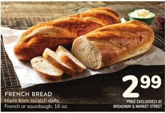 Albertsons French Bread offer
