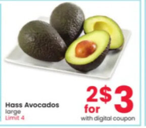 Albertsons Hass Avocados Large offer