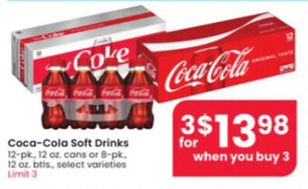Albertsons Coca-Cola Soft Drinks offer