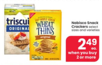 Albertsons Nabisco Snack Crackers offer