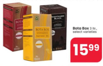 Albertsons Bota Box 3 ltr. offer