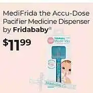 City Market Medifrida the accu-dose pacifier medicine dispenser fridababy offer