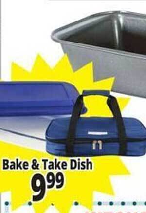 Ocean State Job Lot Bake & take dish offer