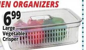 Ocean State Job Lot Large vegetable crisper offer