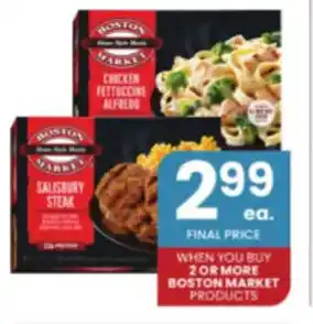 Albertsons Boston Market Products offer