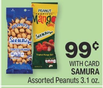 CVS Samura assorted peanuts 3.1 oz. offer