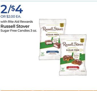 Rite Aid Russell stover sugar free candies offer