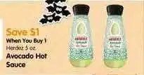 Maceys Avocado hot sauce offer