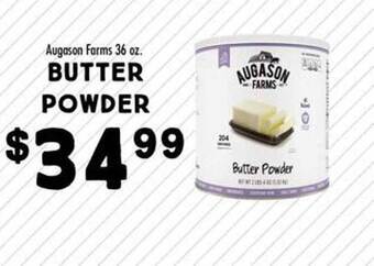 Maceys Augason farms butter powder offer