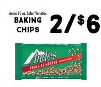 Maceys Andes baking chips offer