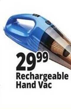 Ocean State Job Lot Rechargeable hand vac offer