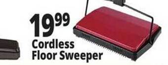 Ocean State Job Lot Cordless floor sweeper offer