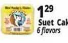Ocean State Job Lot Suet cake offer