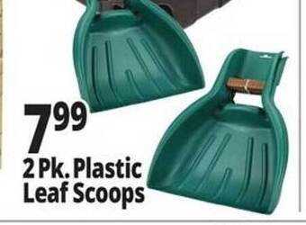 Ocean State Job Lot Plastic leaf scoops offer