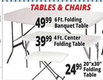 Ocean State Job Lot Tables & chairs offer