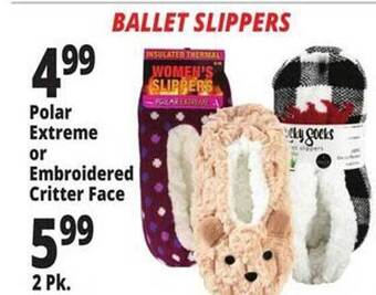 Ocean State Job Lot Ballet slippers offer