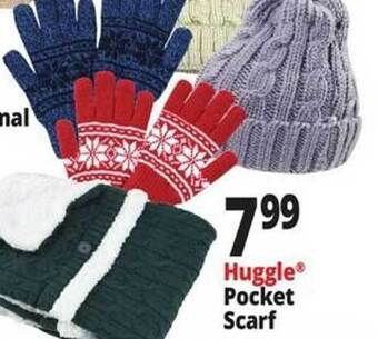 Ocean State Job Lot Huggle pocket scarf offer