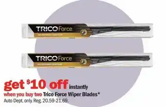 Trico force wiper blades