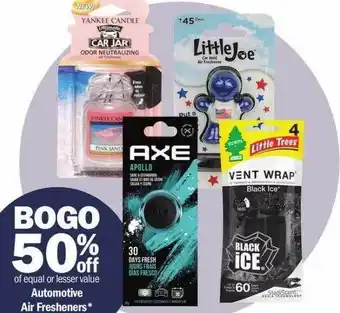 Meijer Automotive air fresheners offer