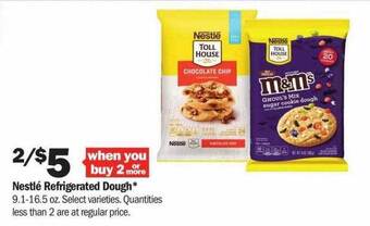 Meijer Nestlé refrigerated dough offer