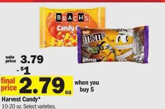 Meijer Harvest candy offer