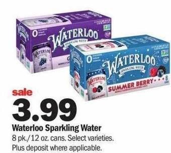 Meijer Waterloo sparkling water offer