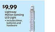 Aldi Lightway motion sensing led light offer
