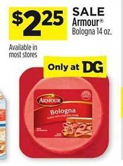 Dollar General Armour bologna offer