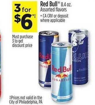 Dollar General Red bull offer