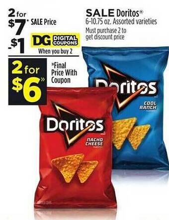 Dollar General Doritos offer