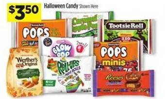 Dollar General Halloween candy shown here offer
