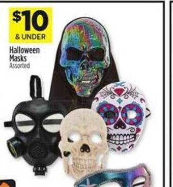 Dollar General Halloween masks offer