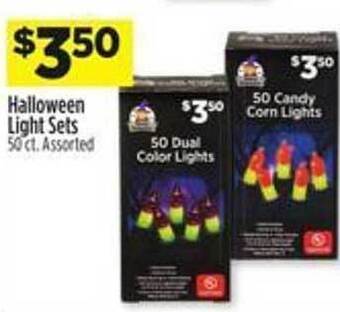 Dollar General Halloween light sets offer