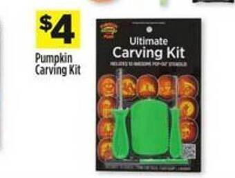 Dollar General Pumpkin carving kit offer