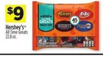 Dollar General Hershey's all time greats offer