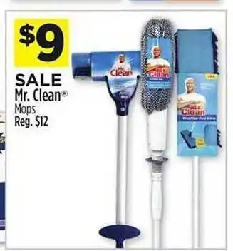 Dollar General Mr clean mops offer