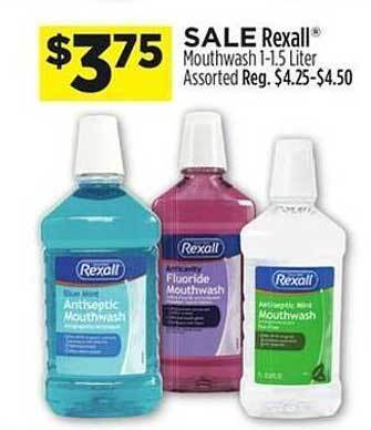 Dollar General Rexall mouthwash offer