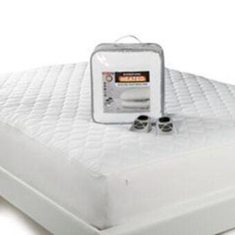 Kohl's Biddeford quilted heated electric mattress pad offer