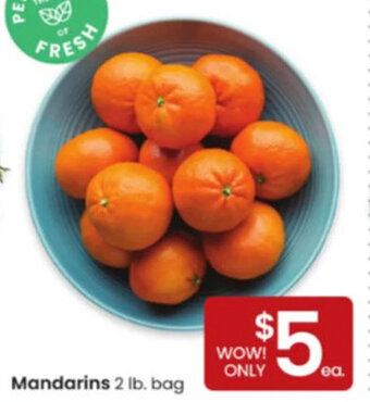 Albertsons Mandarins 2 lb. bag offer