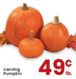 Albertsons Carving Pumpkin offer