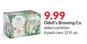 Hy-Vee Odell's brewing co offer