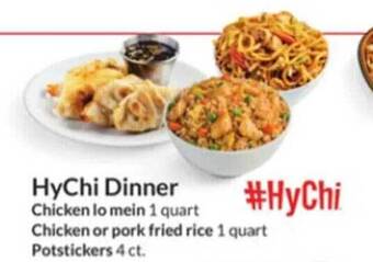 Hy-Vee Hychi dinner offer
