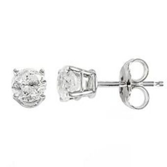 Kohl's 14k gold 3/4 carat t.w. diamond stud earrings offer