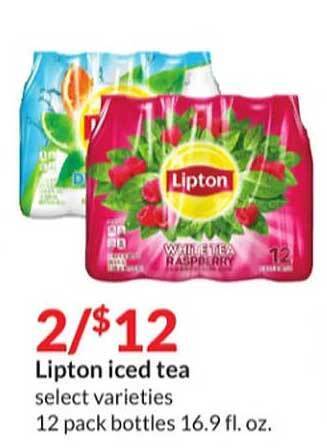 Hy-Vee Lipton iced tea offer
