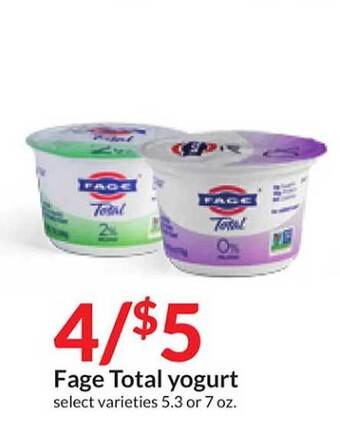Hy-Vee Fage total yogurt offer